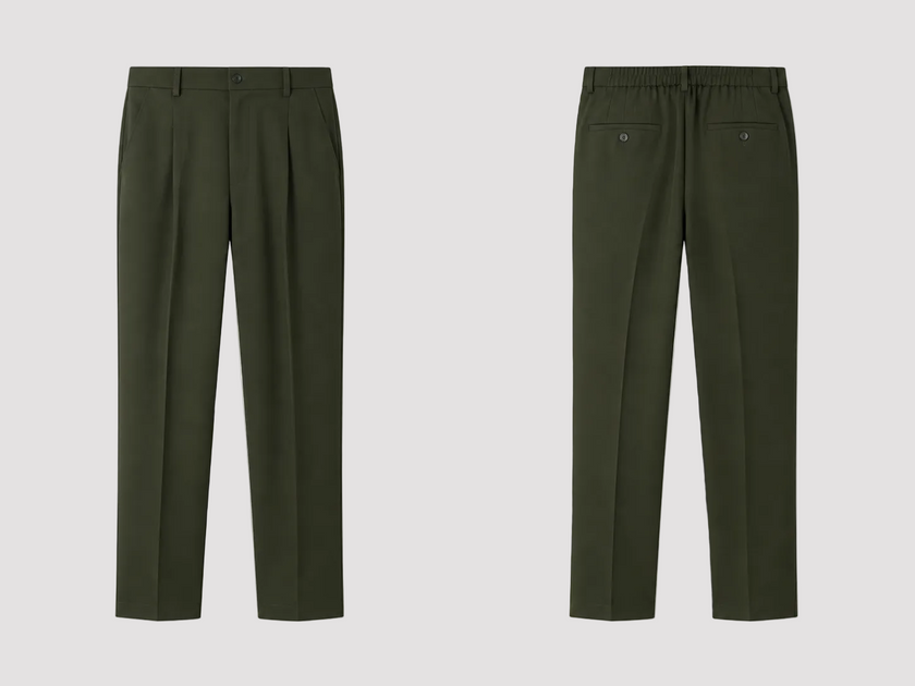 Pantalon Mizan vert Kaki