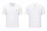 Polo signature blanc