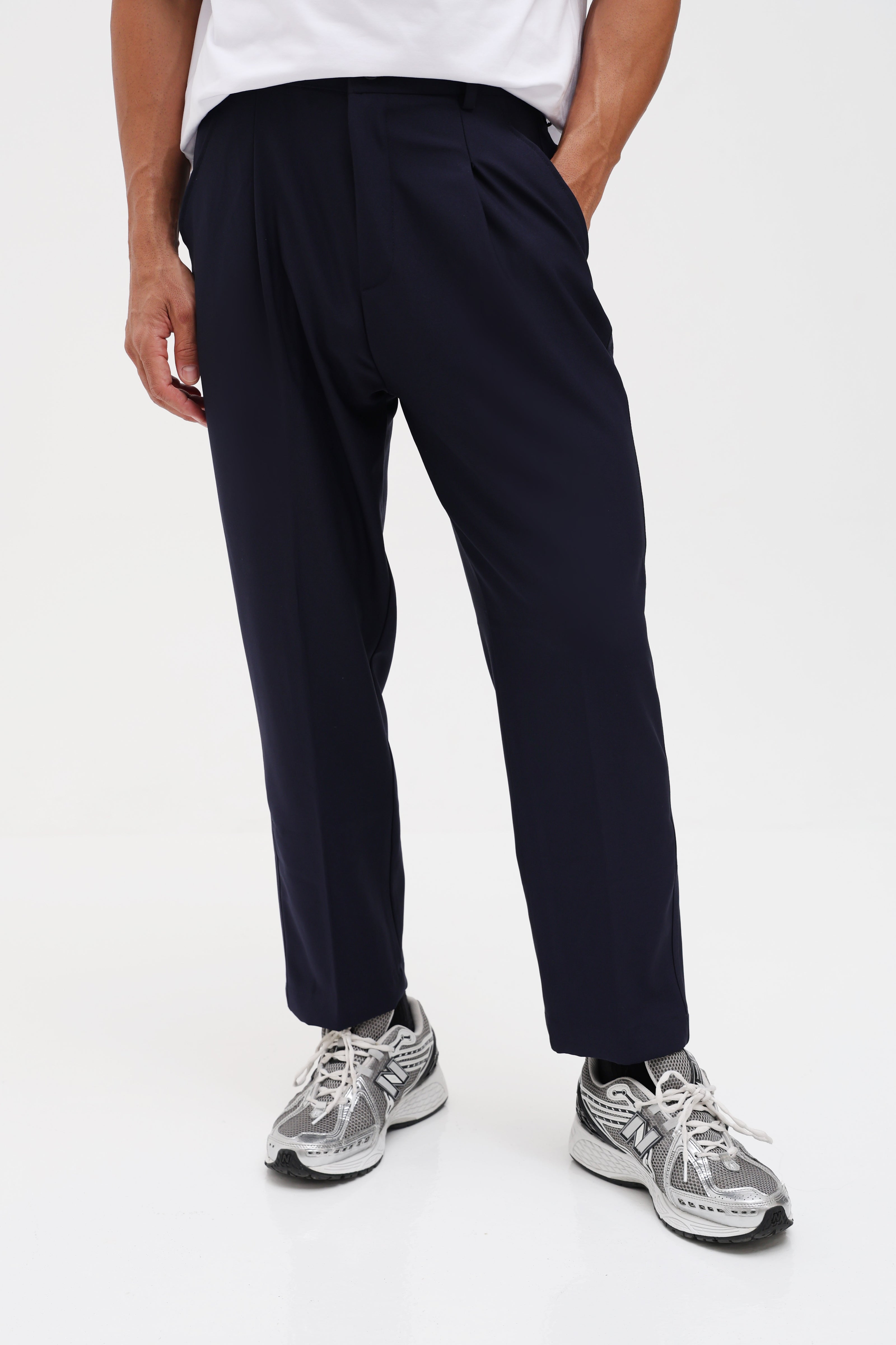 Pantalon Waqar bleu