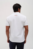 Polo signature blanc