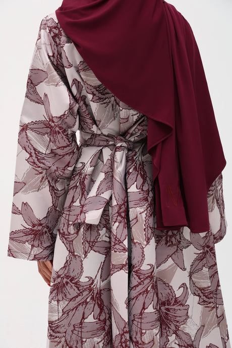 Hijab Jersey Premium rouge bordeaux