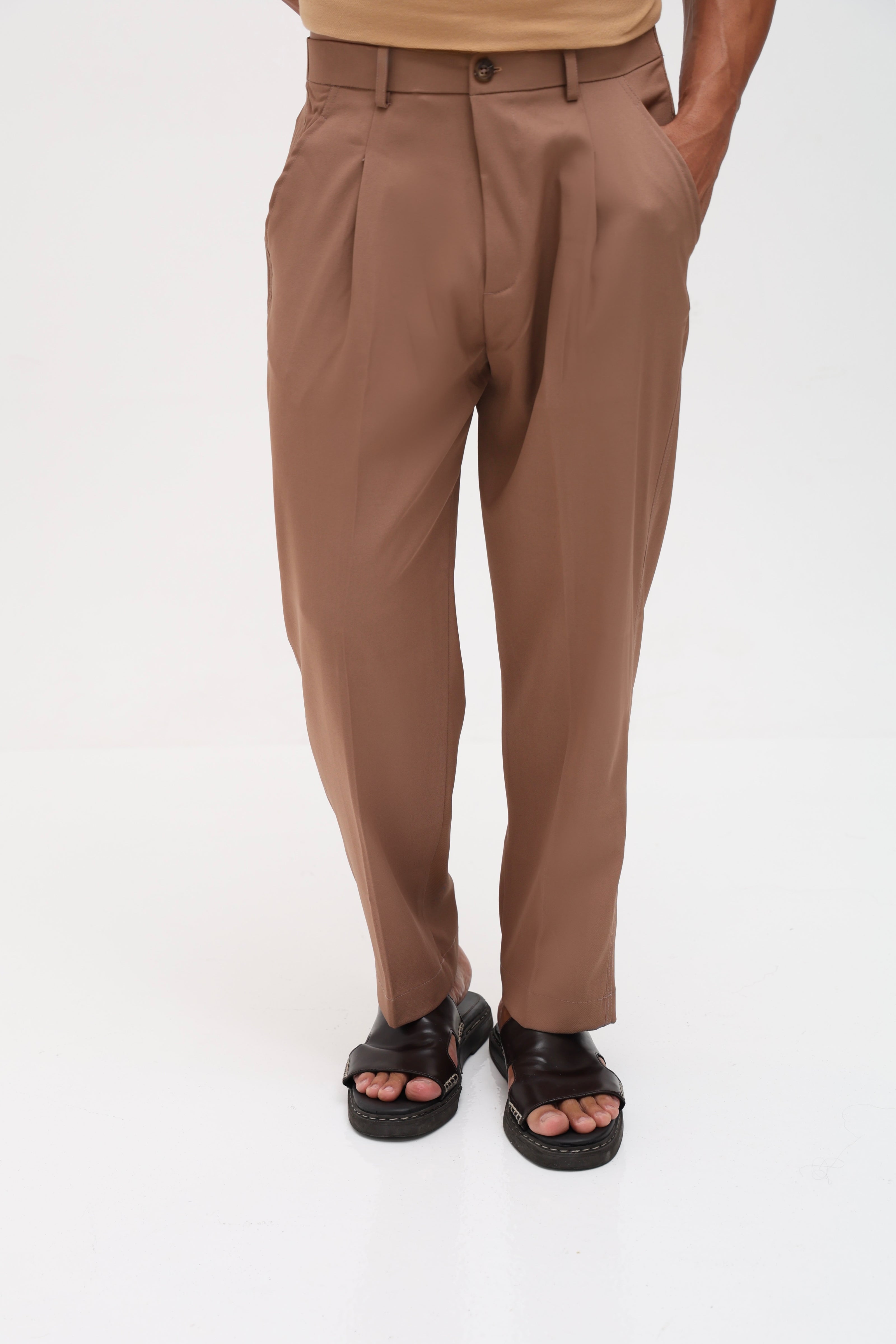 Pantalon Mizan camel