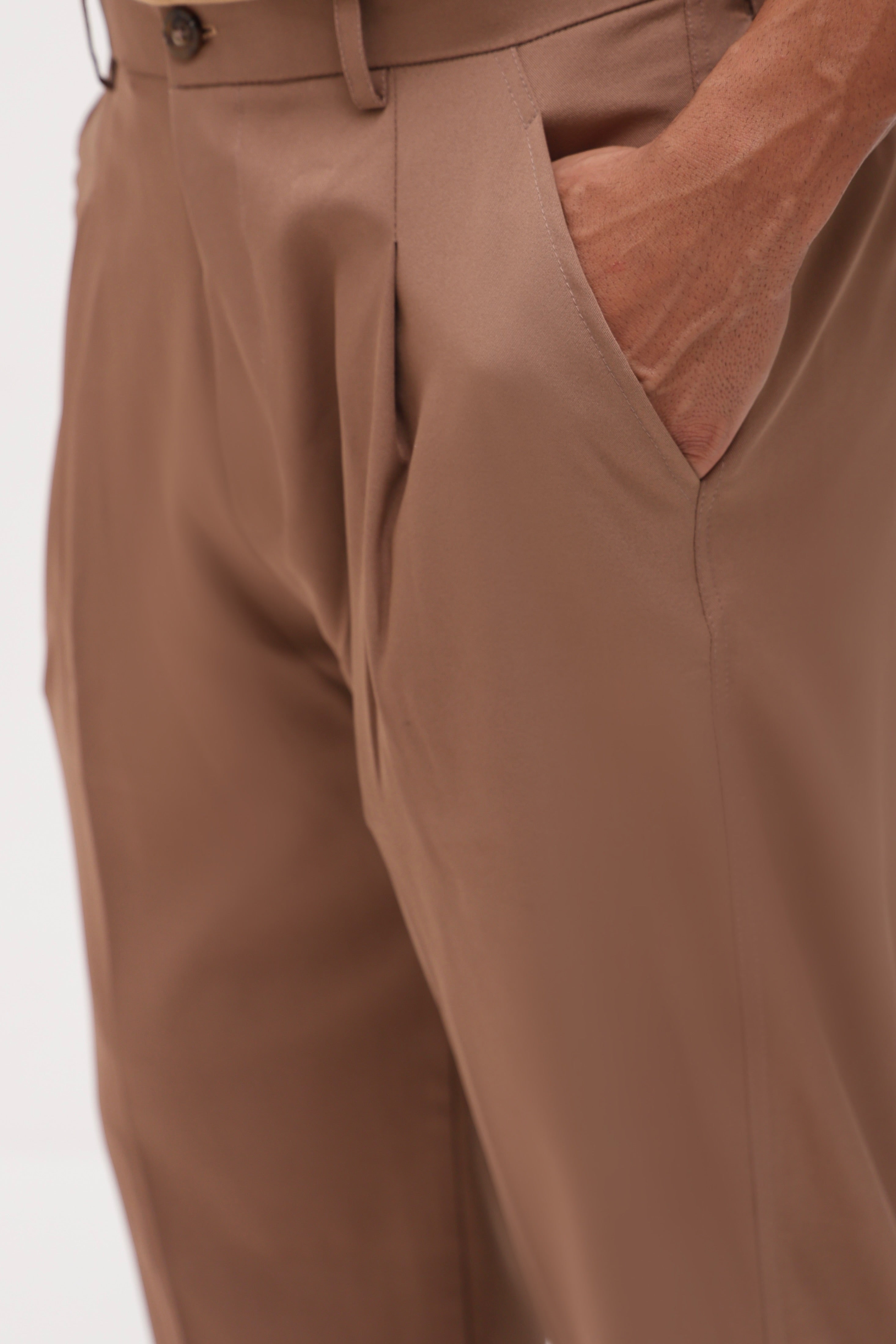 Pantalon Mizan camel