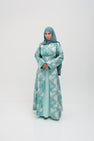 Abaya Zahra bleu
