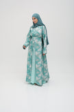 Abaya Zahra bleu