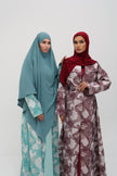 Hijab Jersey Liquid rouge bordeaux