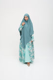Abaya Zahra bleu