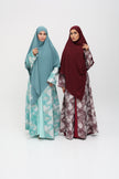 Abaya Zahra bleu