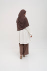 Hijab Jersey Premium marron