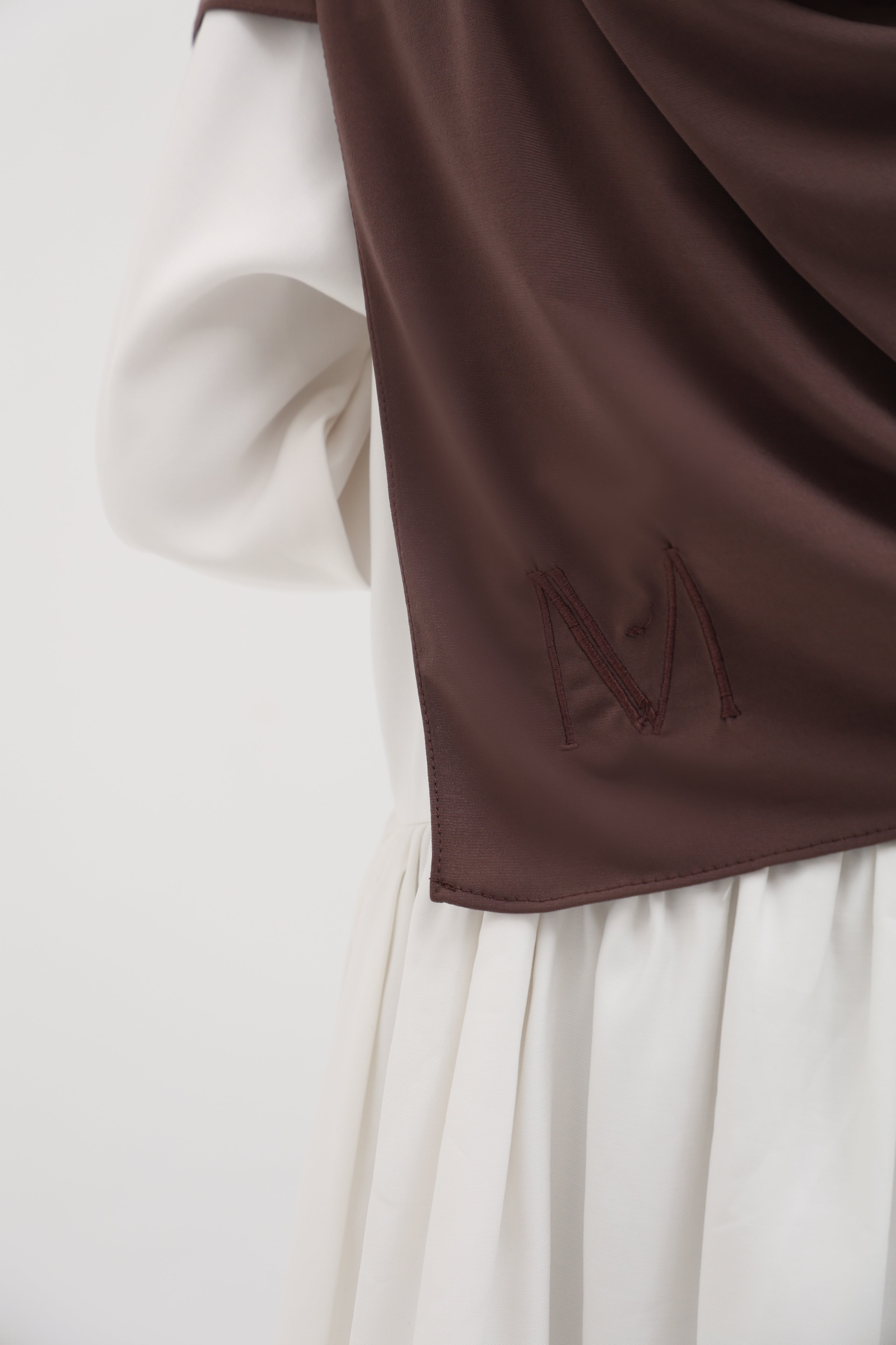 Hijab Jersey Premium marron