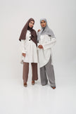 Hijab Jersey Liquid gris clair