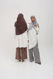 Hijab Jersey Liquid gris clair