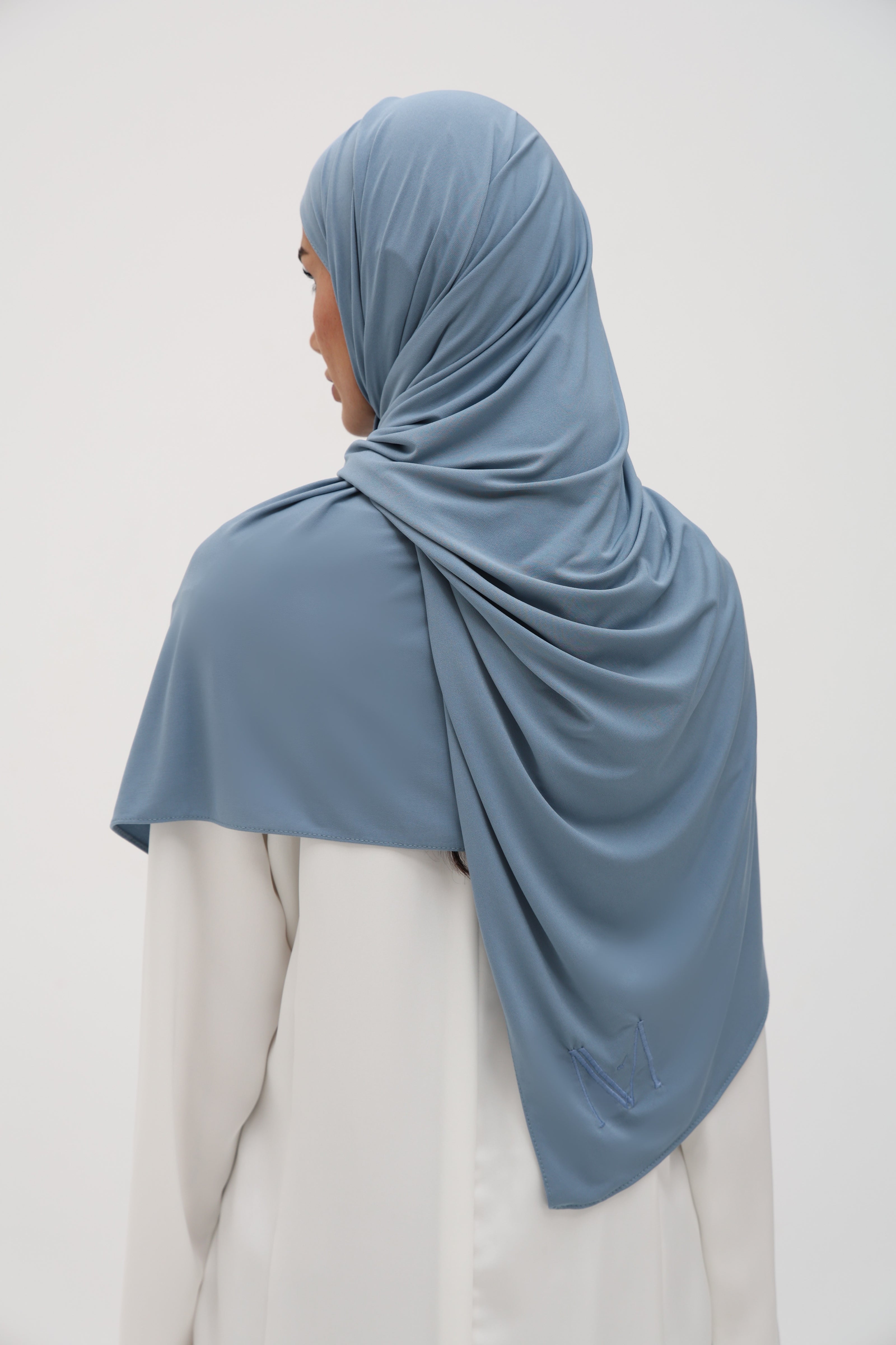 Hijab Jersey Premium bleu clair