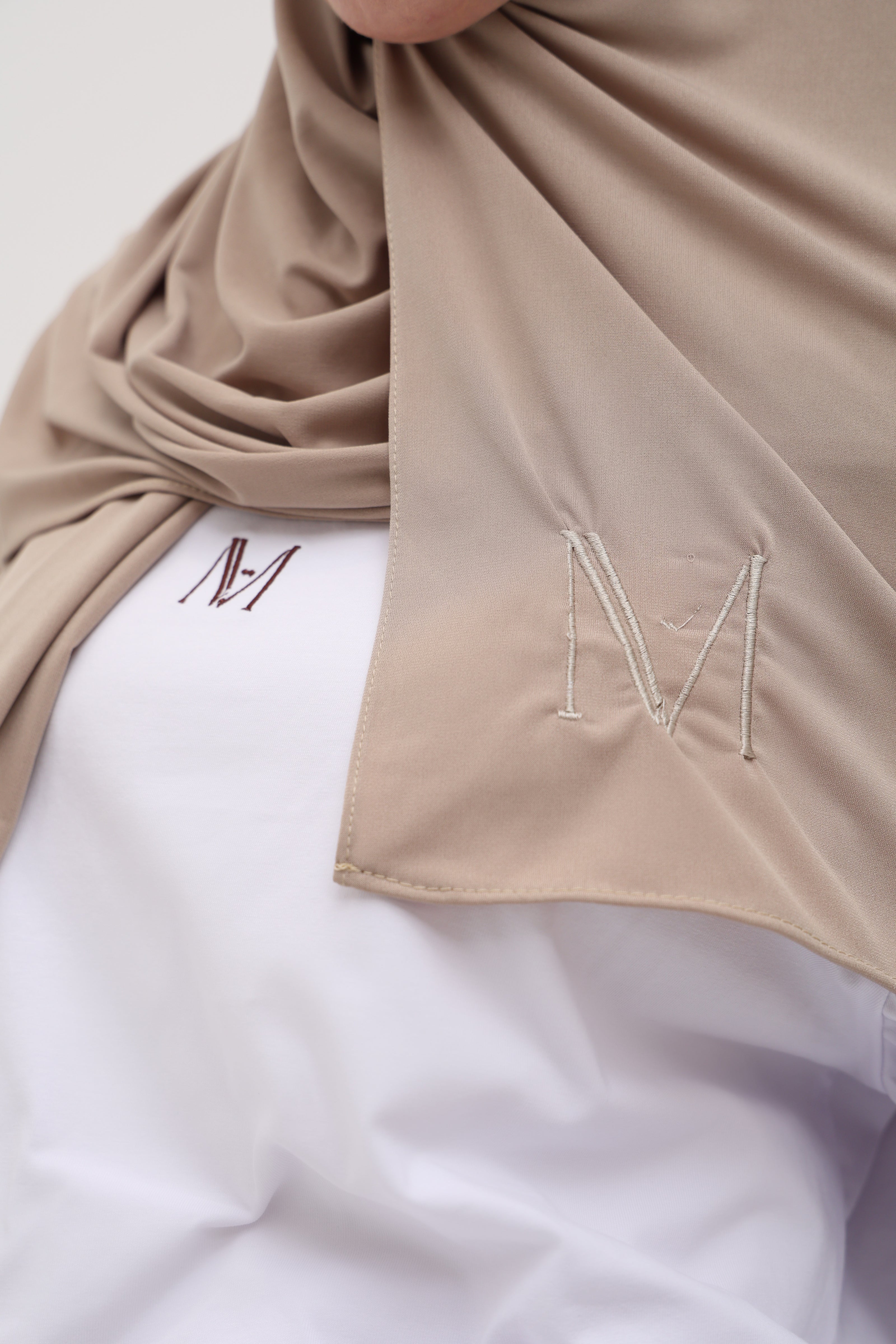 Hijab Jersey Liquid taupe