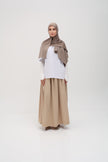 Hijab Jersey Liquid taupe