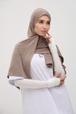 Hijab Jersey Liquid taupe
